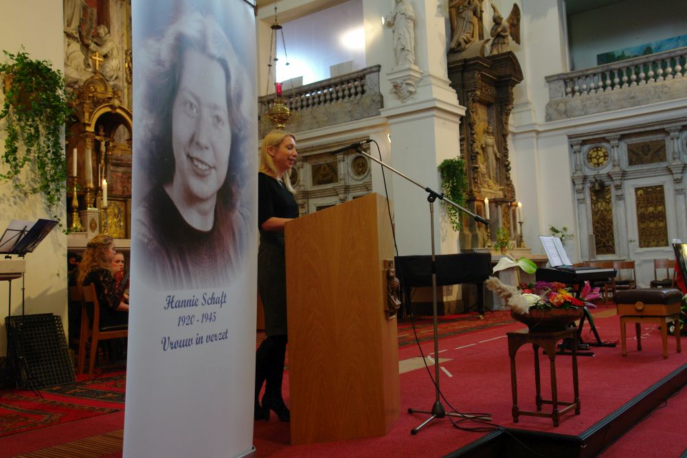 Hannie Schaft lezing door Ingrid Chijs