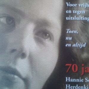 Bijzonder boekje: ’70 jaar Hannie Schaft Herdenking’