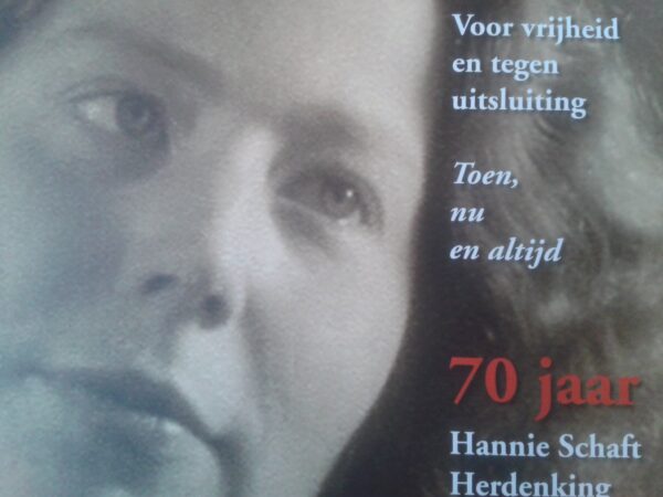Bijzonder boekje: '70 jaar Hannie Schaft Herdenking'