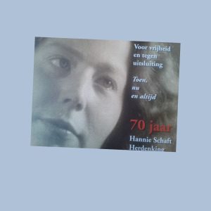 Bijzonder boekje: ’70 jaar Hannie Schaft Herdenking’