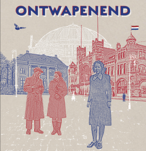Ontwapenend Hoe Hannie, Truus of Freddie ben jij? Ontwapenend is een eigentijds, dynamisch, speels, ontroerend en soms hartverscheurend bewegingstheaterstuk over de verzetsheldinnen Hannie Schaft, Truus en Freddie Oversteegen. Zeven actrices vertellen de moedige strijd van deze drie jonge vrouwen tegen de Duitse overheersing. Jonge vrouwen die deden, omdat ze niet konden toekijken, wegkijken, laten. Een verhaal over verzet, vrijheid, gelijkheid en zusterschap, dat verteld en doorgegeven moet worden. Tickets verkrijgbaar via fluisterende huizen punt NL