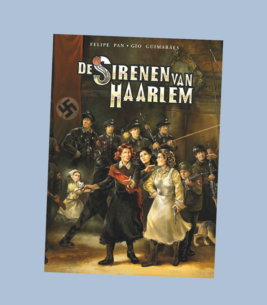 Hannie Schaft in de Graphic Novel "De sirenen van Haarlem"