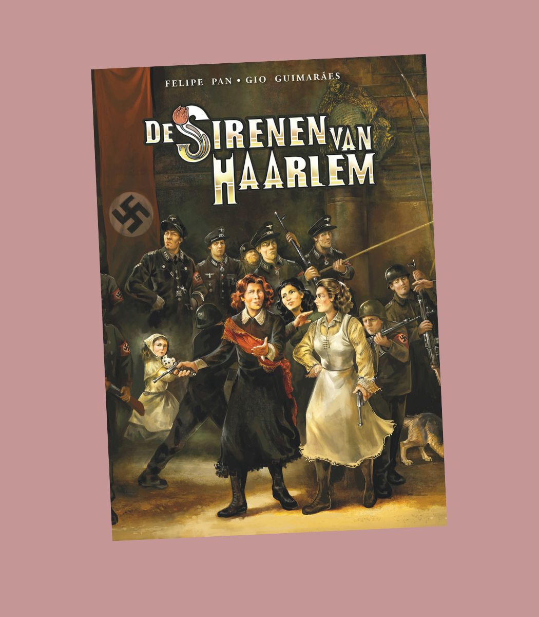 Hannie Schaft in de Graphic Novel "De sirenen van Haarlem"